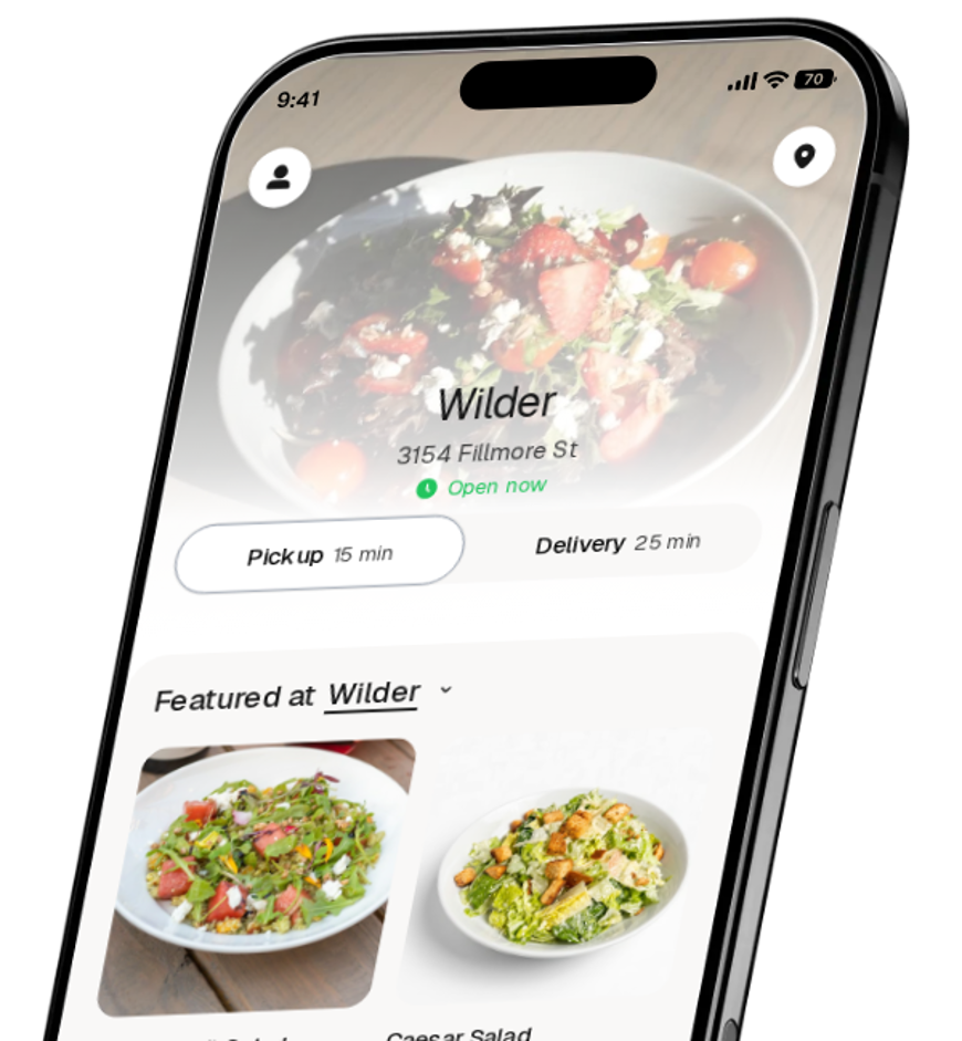 Wilder app preview